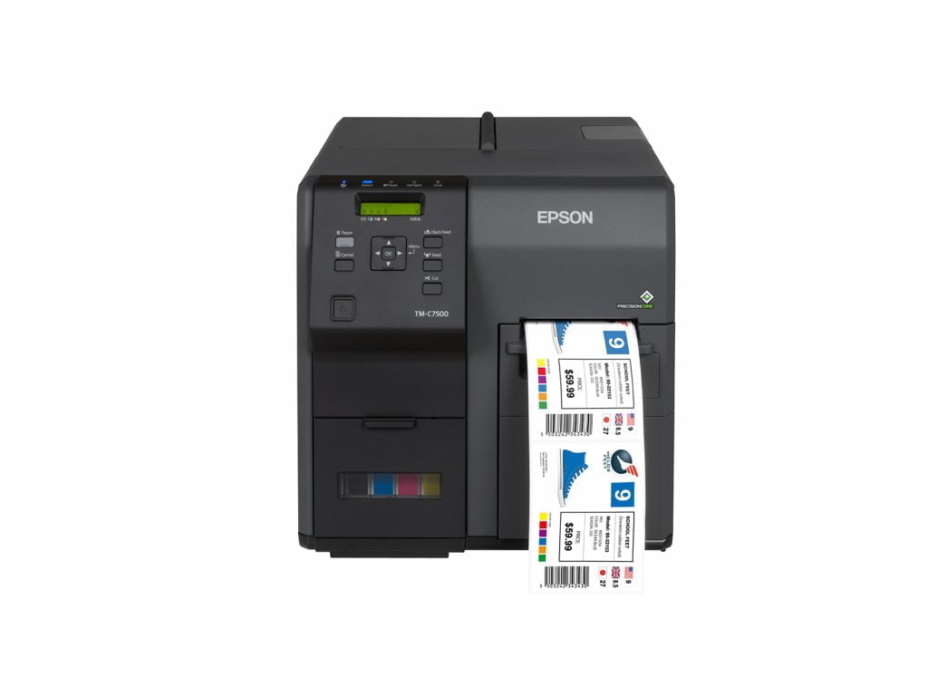 Epson support Colorworks C7500