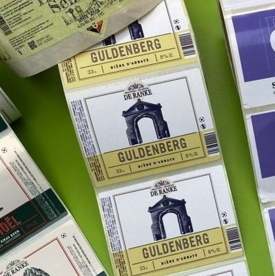 Sector drank kleuren labelprinter brouwerijen